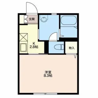 アーバンハイツ II【1階】の間取り