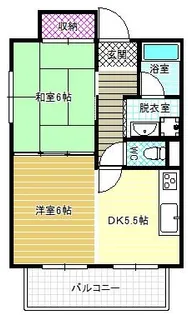 グランデ松原【2階】の間取り