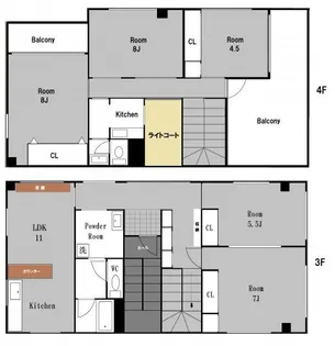神田ビルの間取り