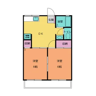 コーポMR【2階】の間取り