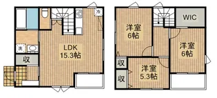 岩手県盛岡市南仙北1【一戸建】の間取り