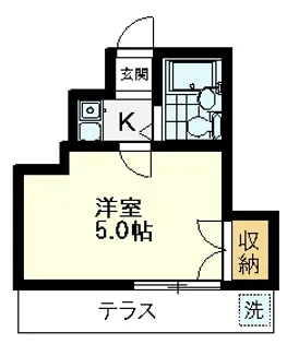 クレスト恋ヶ窪【1階】の間取り