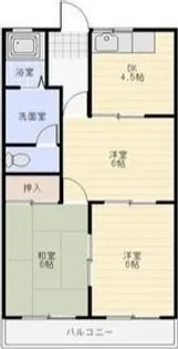 エクセレント栄【2階】の間取り