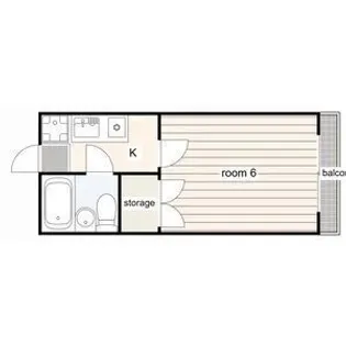 アジョイン日光 A棟/B棟【2階】の間取り