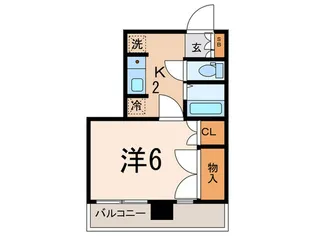 ウィステリアハイツ【2階】の間取り