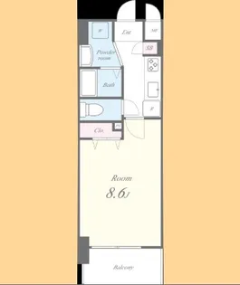 サイネヒルズ【5階】の間取り