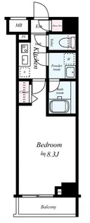 東京都北区神谷2【マンション】の間取り