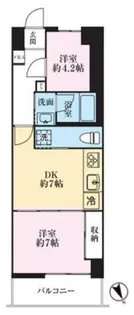 ハイネス池尻【4階】の間取り