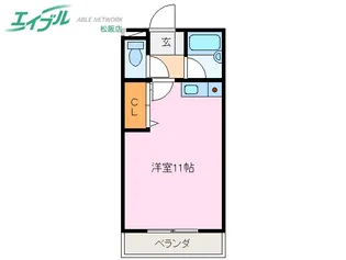 ハイツ21【1階】の間取り