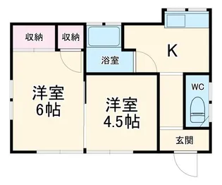 神奈川県厚木市岡田4【一戸建】の間取り
