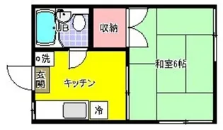 ファミーユ本多【2階】の間取り
