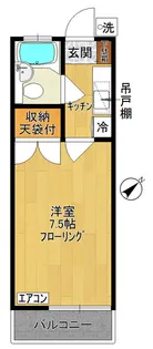 タウンフラッツ【2階】の間取り