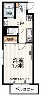 ハイム弁天【2階】の間取り