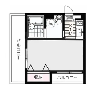 プロスパーマンション鷺宮【3階】の間取り