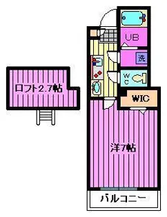 REVE西川口【3階】の間取り