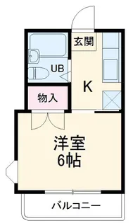 アベニューアイ【2階】の間取り