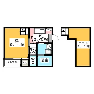 エスポワール【2階】の間取り