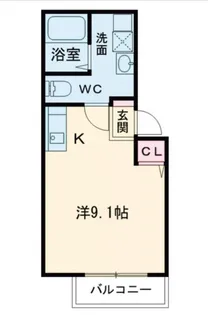 レピュア成増レジデンス【2階】の間取り