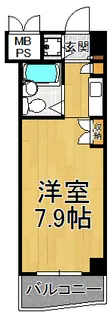 ジョイフル立花3【2階】の間取り