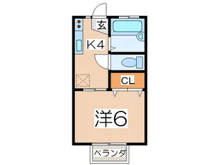 アルファトーレ【2階】の間取り