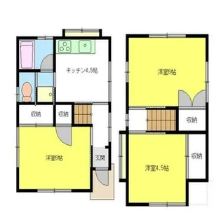 埼玉県さいたま市中央区下落合5【一戸建】の間取り
