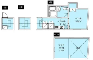 FAIR町屋2【3階】の間取り