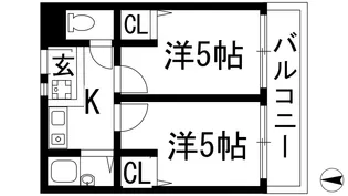 ティファニーヒルズ【1階】の間取り