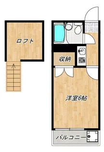 TKハイツ【1階】の間取り