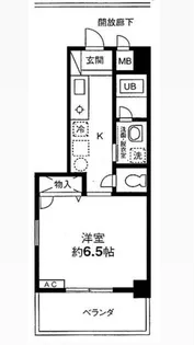 プチシャトー【3階】の間取り