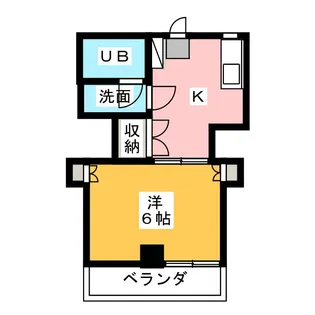 メゾン五郎丸【4階】の間取り