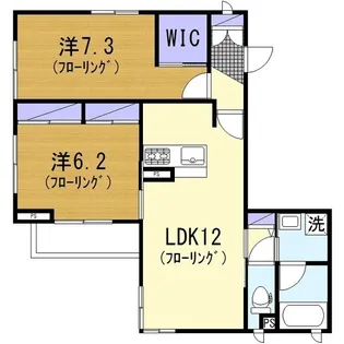 ソレイユ【2階】の間取り