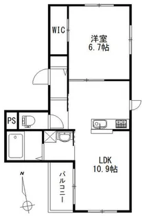 アイビー館【2階】の間取り