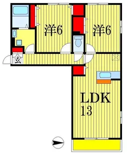 クリアコート【3階】の間取り