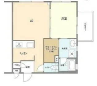 コンフォリア学芸大学【4階】の間取り