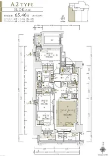 アトラス亀戸レジデンス【7階】の間取り