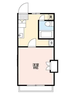 アビタント玉川学園【1階】の間取り