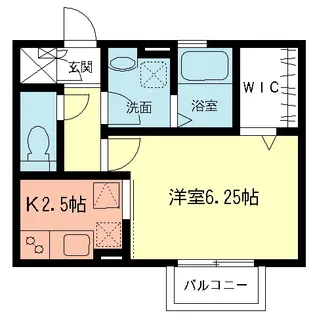 コンフォート湘南【1階】の間取り