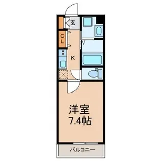 グランウェール【1階】の間取り