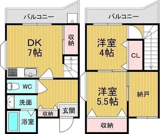 ロイヤルモアあやめ池の間取り
