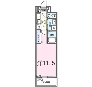 たばさはうすII【1階】の間取り