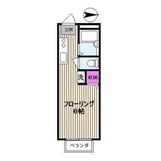 セラワイズ【1階】の間取り