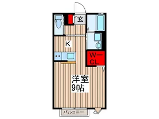 ラシュール【1階】の間取り