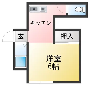 ハイツジュン【2階】の間取り