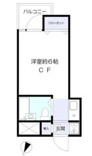 エル・ヴィーナ三軒茶屋【3階】の間取り