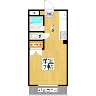 アーバンヒル都和【1階】の間取り