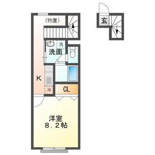 シンプルN【2階】の間取り