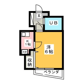 メゾンツカモト【4階】の間取り