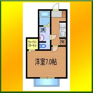 ル・クール【2階】の間取り