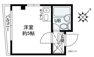 シャンテ板橋本町B【3階】の間取り