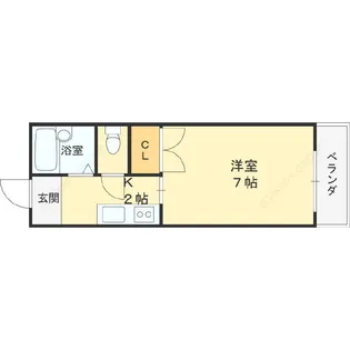 ケオラホウ【2階】の間取り